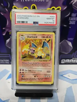 2023 Pokemon CLC-Trading Card Game Classic Charizard #003 PSA 10 GEM MINT - Image 1