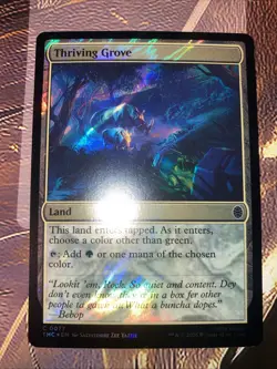 Thriving Grove (Surge Foil) Commander: Teenage Mutant Ninja Turtles Foil - Image 1