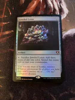 Jeweled Lotus CMM Commander Masters Foil LP - Image 1
