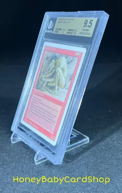 MTG 3rd Edition Revised 1994 Sedge Troll BGS 9.5 GEM MINT Old School 93/94 - Image 3