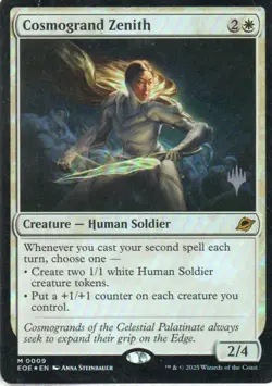 MTG: Edge of Eternities: Foil Promo Pack Cosmogrand Zenith: LP Condition - Image 1