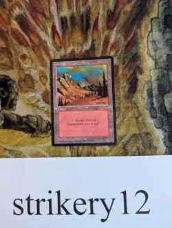 1x Mountain (C) – Revised FBB German – MTG - Image 1