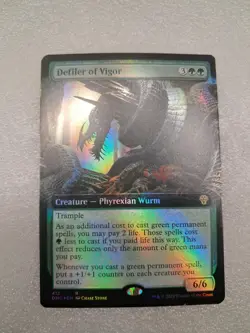 Defiler of Vigor (Extended Art) Dominaria United Foil - Image 1