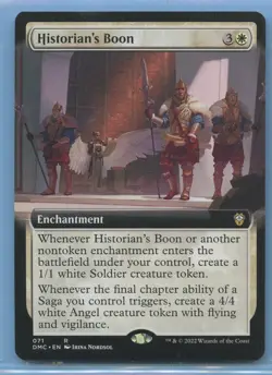 MTG: Dominaria United Commander: EXTENDED: Historian's Boon - Image 1