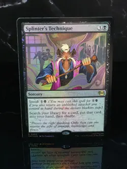 MTG Splinter's Technique Foil x1 #0080 - TMNT - Image 1