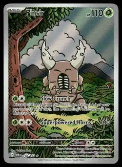Pokemon Cards Pinsir 168/167 Twilight Masquerade Illustration Rare NM *2 - Image 1