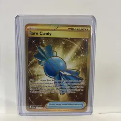 Pokemon TCG SV Base Set Rare Candy Trainer Card 256/198 Hyper Rare One Owner - Image 1