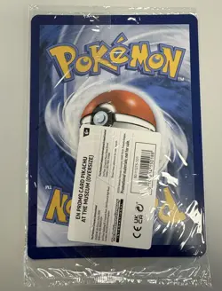 Pokemon TCG Promo Oversized Card - Pikachu at the Museum (Sealed) - UK - Image 2