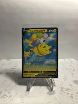 FLYING PIKACHU V 006/025 Celebrations 25th Anniversary Pokemon Card Near Mint - Image 2