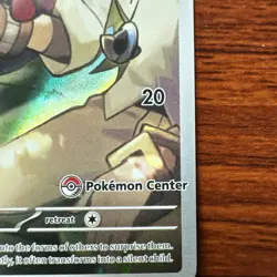 N's Zorua SVP 189 Pokemon Center EXCLUSIVE Scarlet & Violet Promo NM/M - Image 4