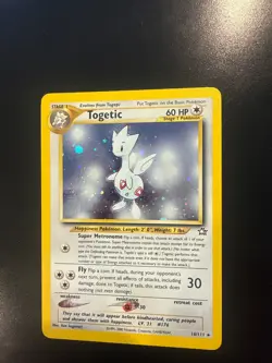Togetic 16/111 Pokemon Neo Genesis Holo NM - Image 1
