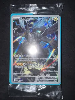 N's Zekrom 031 Ascended Heroes ETB Promo Pokemon Center Stamp SEALED - Image 1