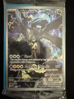 N's Zekrom 031 Ascended Heroes ETB Promo Pokemon Center Stamp SEALED - Image 4