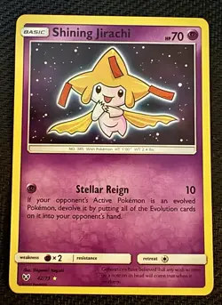 Shining Jirachi 42/73 • Shining Legends • LP • Pokemon TCG - Image 1