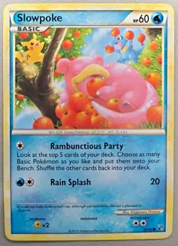 Slowpoke 66/90 Undaunted Pokemon TCG Common LP - Image 1