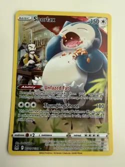 Snorlax TG10/TG30 SWSH11: Lost Origin Trainer Gallery Ultra Rare Pokemon TCG - Image 1