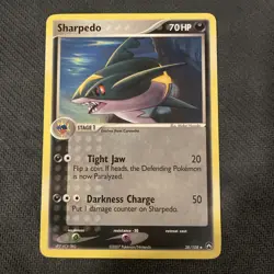 Sharpedo 38/108 Pokemon Power Keepers Uncommon 2007 LP - Image 1