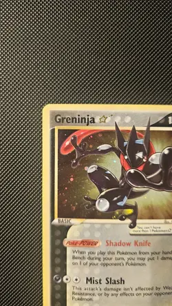 Pokemon TCG Greninja Gold Star SWSH144 Celebrations Black Star Promo - Image 5