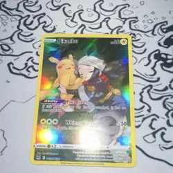 Pokemon TCG Pikachu TG05/TG30 Lost Origin Trainer Gallery Full Art Holo MINTY!! - Image 2
