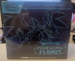 Pokemon Mega Phantasmal Flames Elite Trainer Box-ETB Factory Sealed - Image 1