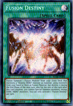 Yugioh Fusion Destiny BLCR-EN088 Secret Rare 1st - NM - Image 1