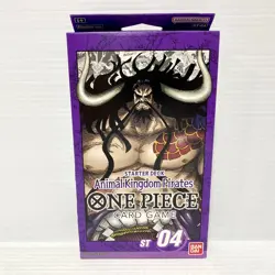 One Piece Card Game Starter Deck: Animal Kingdom Pirates [ST-04 - New Sealed - Image 1