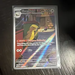 Pokemon Mega Evolution Gumshoos 153/132 Illustration Rare IR Full Art Card - Image 1