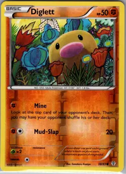 Diglett 38/83 Reverse Holo Generations - Pokemon Card - NM - Image 1