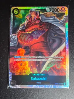 Sakazuki OP02-099 SR - One Piece Card Game - Image 1