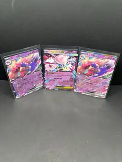Pokemon EX Card Lot Mega Diancie ex & Tinkaton ex 3 Card Lot NM - Image 1