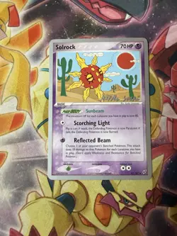 Uncommon Solrock Pokemon Card, Deoxys Set 47/107 World Championships - Image 1