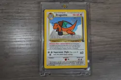 1999 Dragonite #5 Black Star Promo Card - First Pokemon Movie - Ungraded - Image 2
