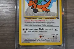 1999 Dragonite #5 Black Star Promo Card - First Pokemon Movie - Ungraded - Image 4