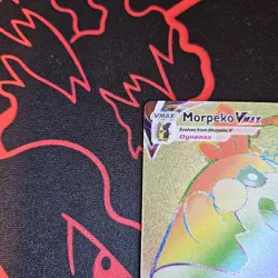 Morpeko VMAX (Secret) 204/202 Sword & Shield Base Set NM Pokemon Card TCG - Image 3
