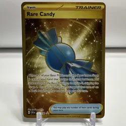 Pokemon TCG SV Base Set Rare Candy Trainer Card 256/198 Hyper Rare One Owner - Image 1
