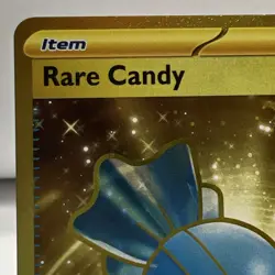 Pokemon TCG SV Base Set Rare Candy Trainer Card 256/198 Hyper Rare One Owner - Image 2