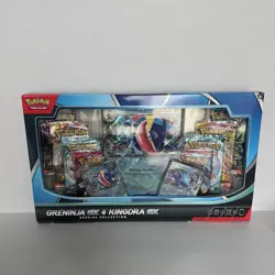 Pokemon Trading Card Game Greninja ex & Kingdra ex Special Collection Box SEALED - Image 1