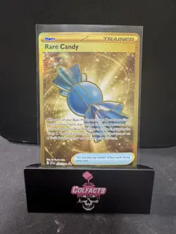 Pokemon TCG SV Base Set Rare Candy Trainer Card 256/198 Hyper Rare One Owner - Image 1