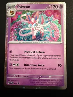 Sylveon - (Cosmos Holo) Promo SV: Scarlet & Violet Promo Cards 172 NM - Image 1