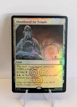 Abandoned Air Temple Foil TLA 0263 MTG Rare NM - Image 1