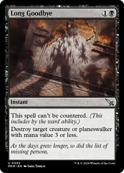 Long Goodbye [Murders at Karlov Manor] Foil Near Mint - Image 1