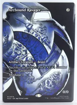 Arcbound Ravager [New, Near Mint] Borderless Art {TMNT MTG} - Image 1