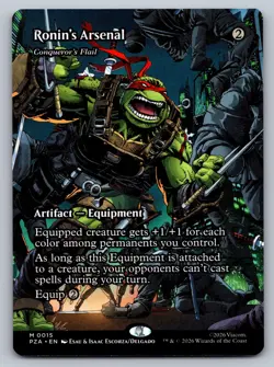 Ronin's Arsenal - Conqueror's Flail (Borderless) Teenage Mutant Ninja Turtles Et - Image 1