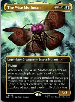 MTG - The Wise Mothman (2455) - SLD - Normal - Image 1