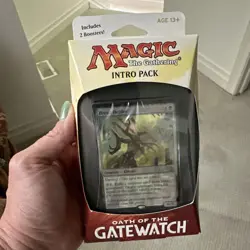 NEW Magic MTG Oath of the Gatewatch Intro Pack deck Desperate Stand w/2 Booster - Image 1