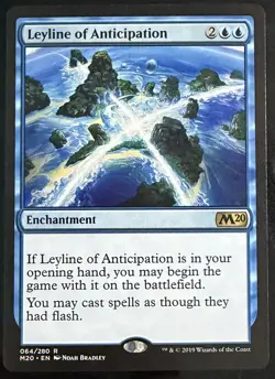 Leyline of Anticipation M20 MTG magic the gathering M/NM - Image 1
