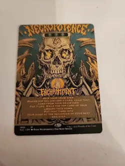Magic The Gathering MTG - Necropotence - Secret Lair Countdown Kit - Image 1