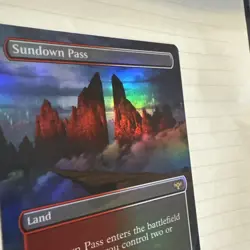 Mtg Sundown Pass Extended Foil - Image 2