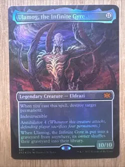 Ulamog, the Infinite Gyre (Borderless) - MTG - Double Masters 2022 (2X2) Foil - Image 1