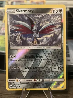 Pokemon TCG Skarmory 88/149 Reverse Holo Common HP110 English Moderately Played - Image 1